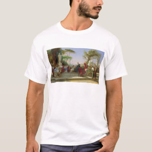 Horatius Reading his Satires to Maecenas, 1863 T-Shirt