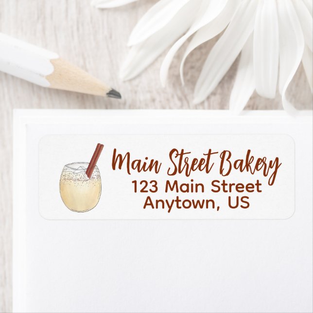 Horchata Orxata Mexican Beverage Bakery Café Label (Insitu)