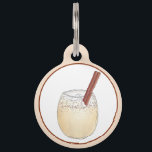 Horchata Orxata Mexican Spanish Beverage Drink Pet ID Tag<br><div class="desc">Design features an original food-themed marker illustration of a glass of horchata. A beverage popular in Spain, as well as in Latin American countries including Mexico, Ecuador, and Guatemala, horchata usually consists of a plant-based milk (horchata de arroz, a rice milk based drink, is popular in Mexico and Guatemala, while...</div>