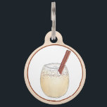 Horchata Orxata Mexican Spanish Beverage Drink Pet ID Tag<br><div class="desc">Design features an original food-themed marker illustration of a glass of horchata. A beverage popular in Spain, as well as in Latin American countries including Mexico, Ecuador, and Guatemala, horchata usually consists of a plant-based milk (horchata de arroz, a rice milk based drink, is popular in Mexico and Guatemala, while...</div>