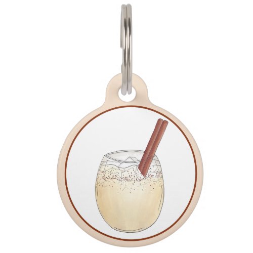 Horchata Orxata Mexican Spanish Beverage Drink Pet ID Tag