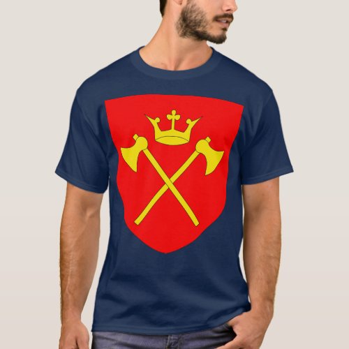 Hordaland Coat of Arms Norway T_Shirt
