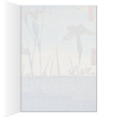 Horikiri iris garden by Ando, Hiroshige Ukiyoe (Inside (Right))