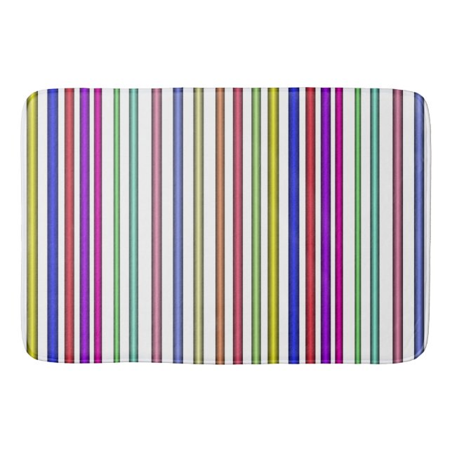 Horizon Colors Bath Mat (Front)