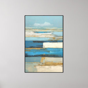 Horizon in Quiet Layers Canvas Print