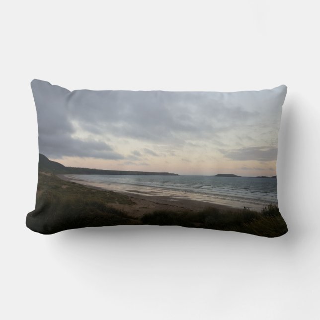 Horizon of Gower Beach Cushion (Front)