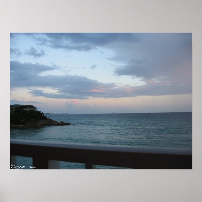 Horizon on St. Thomas Poster (Front)