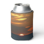 Horizon Sunset Colorful Seascape Photography Can Cooler