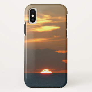 Horizon Sunset Colorful Seascape Photography iPhone XS Case