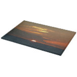 Horizon Sunset Colorful Seascape Photography Cutting Board