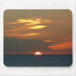 Horizon Sunset Colorful Seascape Photography Mouse Pad