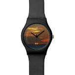 Horizon Sunset Colorful Seascape Photography Watch