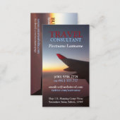 Horizon Travel Flight Business Card (Front/Back)