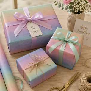 Horizon Wash Wrapping Paper Sheets