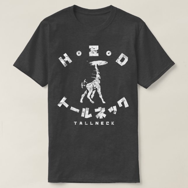 Horizon Zero Dawn Tallneck Kanji T-Shirt (Design Front)