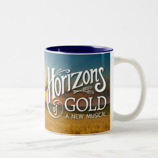Horizons of Gold Sunrise Two-Tone Mug