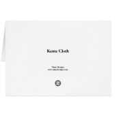 Horizontal Black, Green, Red, Yellow Kente Cloth (Back Horizontal)