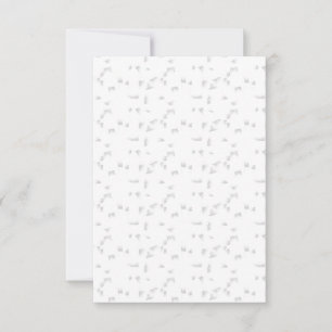 horizontal Design Sixteen RSVP Card