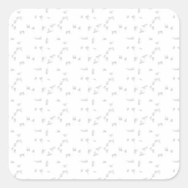 horizontal Design Sixteen Square Sticker (Front)