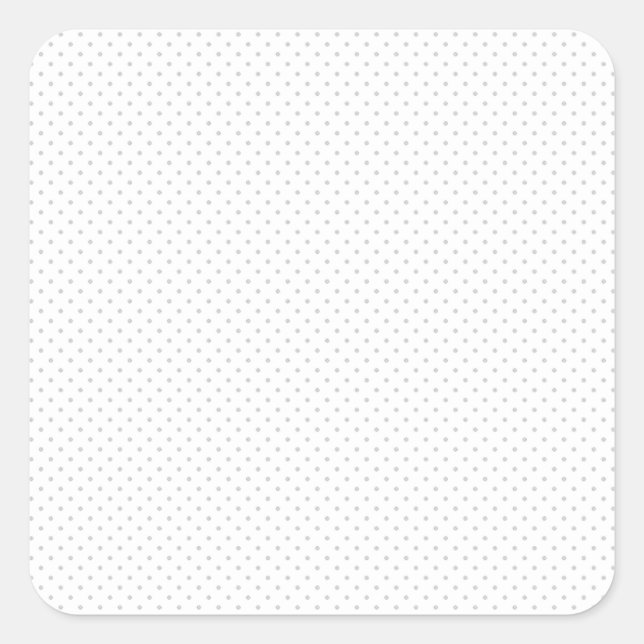 horizontal Design Thirty Nine Square Sticker (Front)