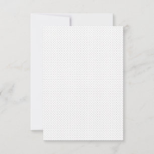 horizontal Design Thirty RSVP Card