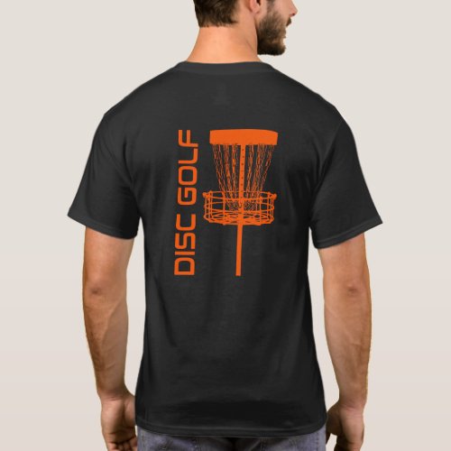 Horizontal Disc Golf mens T_Shirt