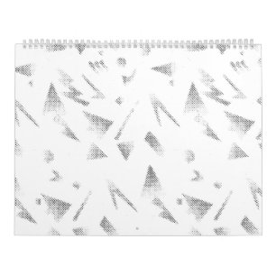 Horizontal, Grey Cloud Calendar