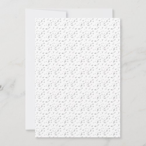 Horizontal Grey Cloud Invitation