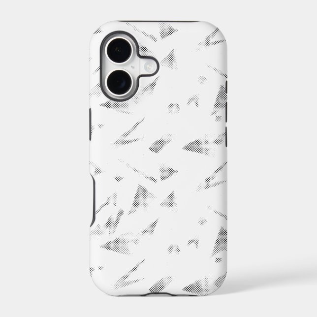 Horizontal, Grey Cloud Iphone Case (Back)