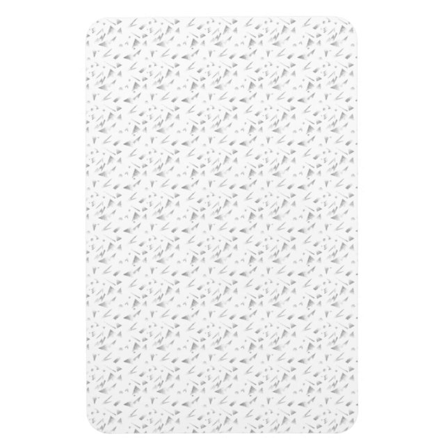 Horizontal, Grey Cloud Magnet (Vertical)