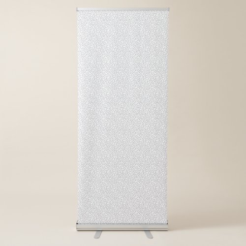 Horizontal Iridium  Vertical Retractable Banner