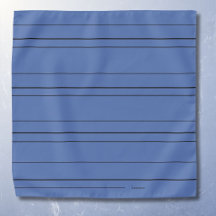 Horizontal lines, black stripes blue pocket square