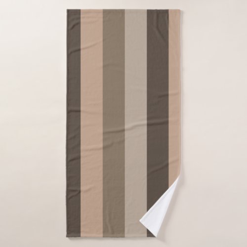 horizontal lines modern stripe pattern bath towel
