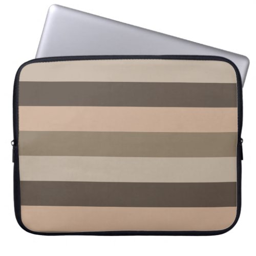 horizontal lines modern stripe pattern laptop sleeve