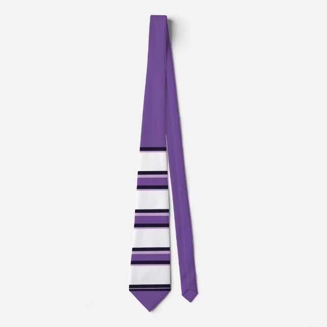 Horizontal lines neck tie (Front)