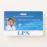 Horizontal LPN License Practical Nurse, Photo ID Badge