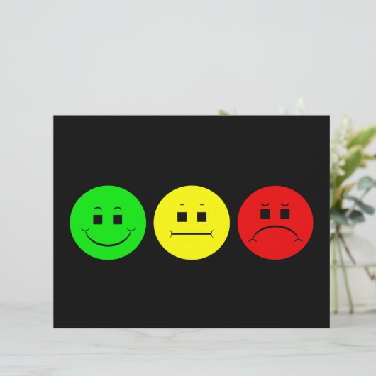 Horizontal Moody Stoplight Lefty Green (Standing Front)