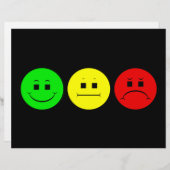 Horizontal Moody Stoplight Lefty Green (Front/Back)