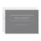 Horizontal Photo Merry Christmas Modern Gray