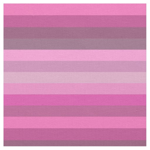Horizontal pink, magenta, plum, charcoal stripes fabric