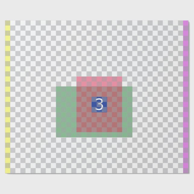  Horizontal Placement - Wrapping Paper (Flat)