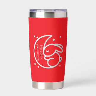 Horizontal productivity sleep nap insulated tumbler