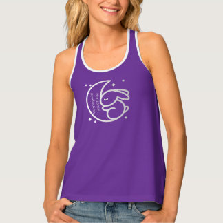 Horizontal productivity sleep nap tank top