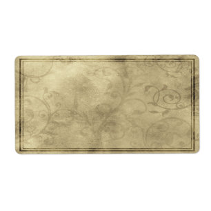 Horizontal Romantic Apothecary Label