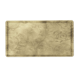 Horizontal Romantic Apothecary Label