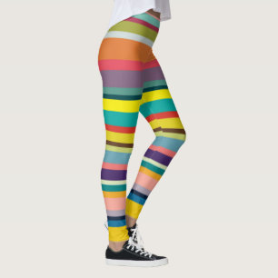 Horizontal Stripes Leggings