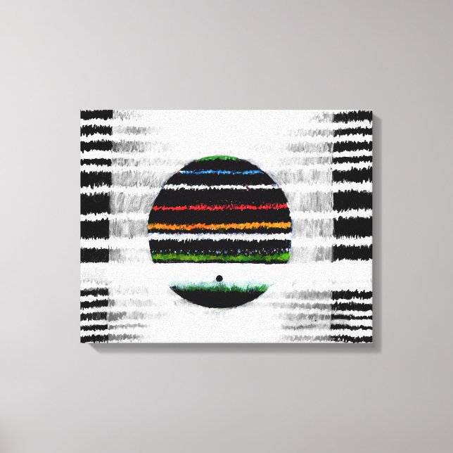 Horizontalis VIII Canvas Print (Front)