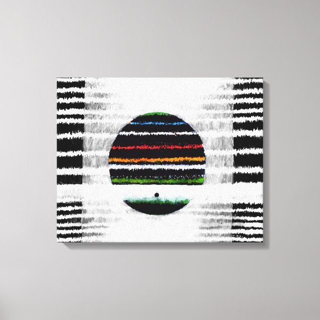 Horizontalis VIII Canvas Print (Front)