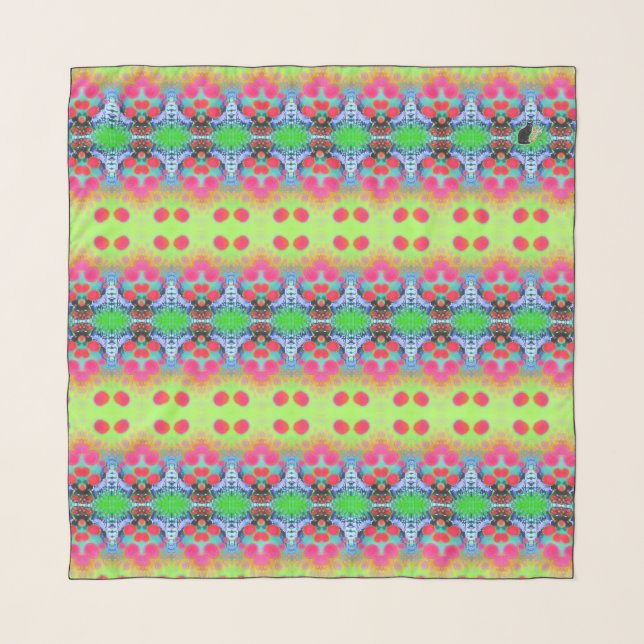 Horizontians KCFX Chiffon Scarf (Front)