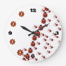 horloge coccinelle
